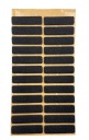 Samolepiace plstené podložky pod nábytok – ČIERNA 10x40mm