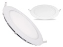 Halogénový LED SLIM 6W okrúhly splachovací panel