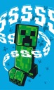 UTERÁK 100% BAVLNA 30 X 50 CM MINECRAFT CREEPER
