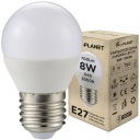 E27 G45 LED žiarovka 8W 705lm WARM guľa 3000K