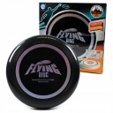 Vrhací kotúč na FRISBEE 135G 24CM ČIERNA LETIACA TANIEČKA