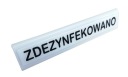DEZINFEKOVANÉ tabuľky na stôl a ODOLNÉ nálepky