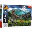 PUZZLE 100 JURASSIC WORLD PUZZLE DINOSAURS JURSKÝ PARK 5+ KOCIEK