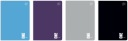 Zápisník A5 32 # mriežka M 70g UV One Color Interprint
