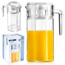 Nápoje džbán, džús, limonáda, pohár, pokrievka, 1,5L