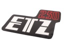 Samolepky mz etz 250 pokrýva bočné kryty