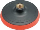 GUMOVÝ DISKOVÝ KOTÚČ SO SUCHÝM zipsom NA UHLOVÚ BRÚSKU 125MM