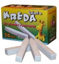 WHITE SCHOOL CHALK 50 KS MARBOR