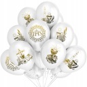 Prijímacie balóny Biely IHS Ornament Kalich veľký