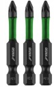 TIP BIT PZ1 PZ2 PZ3 x 50mm nárazový príklep 3ks