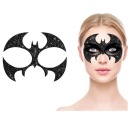Maska na tvár Batman, trblietky, 20 cm