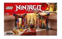 LEGO POKYNY Clash 70651 v trónnej miestnosti