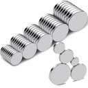Guľatý neodýmový magnet 8x2 10ks, silný magnézium