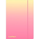 Priečinok Coolpack Ombre Gradient Peach A4 s gumičkou