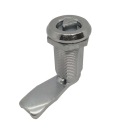 Trojuholníkový zámok 9mm, chróm, hrúbka dverí 20mm.