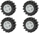 LEGO Koleso s pneumatikou 15mmx6mm 4624 4211506 87414 457867 4 kusy 34337c02