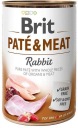 Brit Pate&Meat DOG Adult Rabbit Mokré krmivo s králikom, bal. 800 g