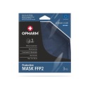 Ochranná maska ​​OPHARM FFP2 3 ks - NAVY BLUE