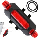 BICYKELOVÁ LAMPA USB LED osvetlenie zadného bicyklového svetla na kufri