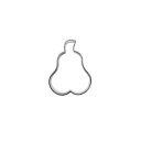 Formička mini hruška 2 cm - HRUŠKA