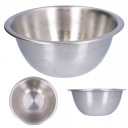 KOVOVÁ MISKA, oceľová kuchyňa, veľká kapacita, 1,75 l, priemer 24 cm, vysoká kvalita