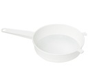 Plastové sitko, cedník, sitko s rúčkou, 20 cm, HRUBÉ