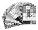 Blok s motívmi A4 BLACK&WHITE 80 g/m2 15 listov Happy Color