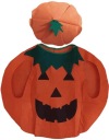 Halloween tekvicový kostým pre deti do 5 rokov, univerzálna plsť HAL-032