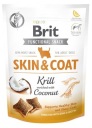 Brit Care Pochúťky pre psov SKIN&COAT KRILL 150g
