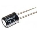 1000uF 16V Elektrolytický kondenzátor 10ks
