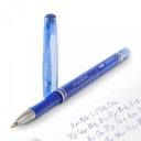 KIDEA VYMAZATEĽNÉ PERO, MODRÉ, 0,7 mm, Zmazateľné, zmazateľné, s gumou