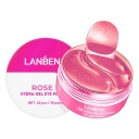 Lanbena HydroGel očné náplasti Rose 60 ks