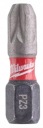 Nárazový bit Milwaukee hrot 1/4 PZ3 25MM 1ks 4932430864