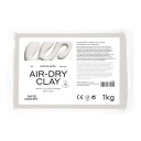 Samotvrdnúca hlina Air-Dry Clay - PaperConcept - Natural White, 1 kg