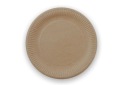 Jednorazový eko kraft papierový tanier 23cm 50 ks