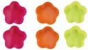 Silikónové formičky na muffiny FLOWERS 6 ks