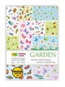 Blok s motívmi A4 80g 15 listov Happy Color GARDEN