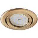 Kobi LED objímka halogénovej žiarovky pohyblivá okrúhla patina OH15 7977