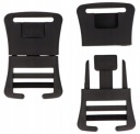 PLASTOVÁ SPONA 30mm 3cm 10ks zaskakovací zámok