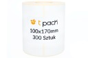 Termoetikety 100x170 300ks 40mm Biela