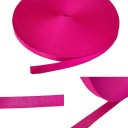 Popruhová páska 20mm Popruh Lanyard 5m fuchsiová