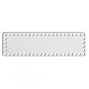 biely základný košík dno 10x34cm HDF obdĺžnik
