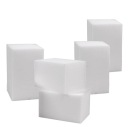 KOŽENÁ špongia veľká 9 cm x 6 cm x 4,5 cm - balenie 5 ks