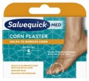 Salvequick Med Corn, náplasti na kurie oká s kyselinou salicylovou, 6 kusov