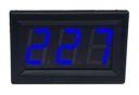 VOLTMETER 70-500VAC, MODRÝ