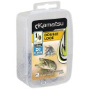 Kamatsu Double Looe veľkosť 2 Black Nickel