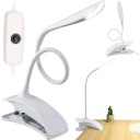 DOTYKOVÁ LED ŠKOLSKÁ STOLNÁ LAMPA USB KLIP
