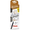 Pentel sada 3 kaligrafických pier s pigmentovým permanentným atramentom