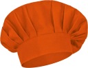 Oranžová kuchárska čiapka