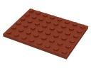 LEGO 3036 TANIER 6x8 HNEDÁ NOVINKA (6g)
